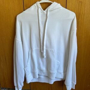 Aerie white hoodie